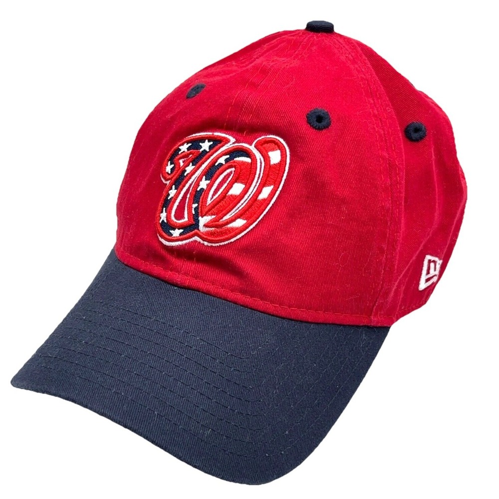 Washington Nationals Hat Cap Fitted Size XL Red Blue Dad Baseball 49Forty USA